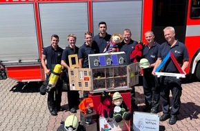 Feuerwehr Witten: FW Witten: Kinder lernen Brandschutz praxisnah