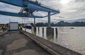 Polizeipräsidium Einsatz: POL-Einsatz: Neuzugang bei der deutsch-französischen Wasserschutzpolizei