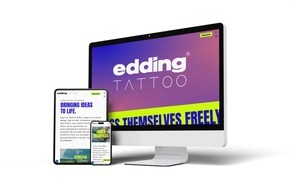 edding Gruppe: Pressemitteilung | edding TATTOO setzt Marke neu auf