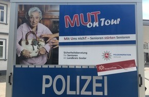 Polizeiinspektion Goslar: POL-GS: Präventionskampagne "MUT on Tour 2021" startet ab kommenden Montag