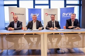 RheinEnergie AG: DVV und RheinEnergie: Gemeinsam für Erneuerbare Energie