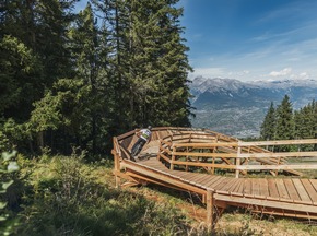 Erster Flowtrail in Nendaz