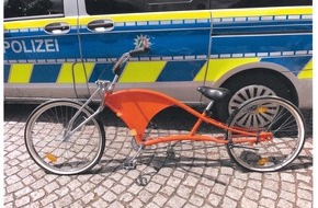 Kreispolizeibehörde Wesel: POL-WES: Moers - Durchsuchung mit Erfolg. Besitzer gesucht: Wem gehört dieses Fahrrad?