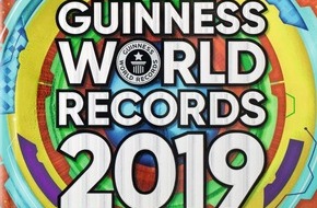 Ravensburger Verlag GmbH: Guinness World Records 2019 Buch erscheint heute: Jeder ist #rekordverdächtig!