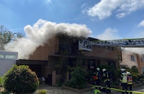 Feuerwehr Erkrath: FW-Erkrath: Küchenbrand in Unterfeldhaus - Keine Verletzten