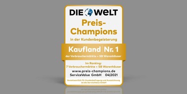 Kaufland: "Preis-Champion": Kaufland ist Branchenbester