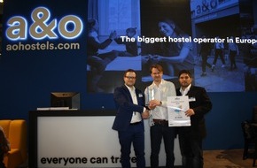 a&o HOTELS and HOSTELS: ITB Innovation Award: a&o erste Hostelkette mit Mobile Key