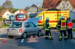 Kreisfeuerwehrverband Görlitz e.V.: KFV-Görlitz: Verkehrsunfall - Einsatz der Feuerwehren Walddorf und Eibau