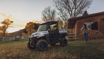 POLARIS INDUSTRIES INC: Große Traktoren, Saat- und Erntemaschinen prägen unser Bild von Landwirtschaft / Doch auch den kleinen RANGER möchten viele Landwirte nicht missen