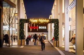 OUTLETCITY METZINGEN: Outletcity Metzingen läutet Weihnachtszeit ein