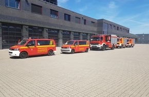 Feuerwehr Mülheim an der Ruhr: FW-MH: Waldbrand in Straelen. Feuerwehren aus Mülheim, Essen und Oberhausen wurden zur Unterstützung angefordert.