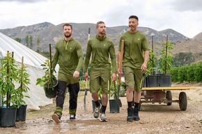 Sonnenschutz bei der Gartenarbeit &ndash; Neue UV-Schutzshirts von Strauss