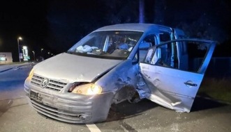 Polizeipräsidium Rostock: POL-HRO: PKW kollidiert mit Gegenverkehr - Fahrer betrunken