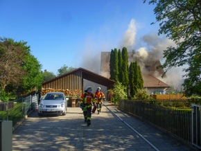 KFV-CW: Brand in Neuweiler - Zwerenberg fordert hohen Sachschaden