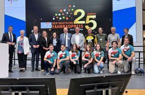 Deutsche Verkehrswacht e.V.: Deutscher Fahrradpreis 2025 geht an die AKTIONfahrRAD: Verkehrswacht gratuliert ihrem Netzwerkpartner