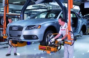 Audi AG: AUDI AG: Produktionsrekord 2007 -  Audi am laufenden Band