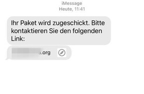 Kreispolizeibehörde Märkischer Kreis: POL-MK: Paket-SMS zieht weiter Kreise - Kiersper verschickt 1700 SMS