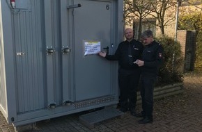 Polizeiinspektion Nienburg / Schaumburg: POL-NI: Stolzenau-Polizeiwache ist im Container untergebracht