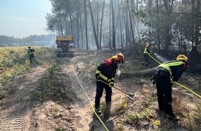 Feuerwehr und Rettungsdienst Bonn: FW-BN: Waldbrandeinsatz in Südfrankreich