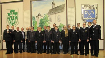 Feuerwehr der Stadt Arnsberg: FW-AR: Basislöschzug 3 blickt bei Agathafeier auf erfolgreiches Jahr zurück