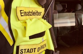 Feuerwehr Düren: FW Düren: Wohnungsbrand in Düren-Rölsdorf