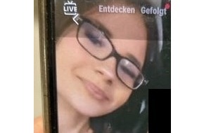 PD Hochtaunus - Polizeipräsidium Westhessen: POL-HG: Vermisstenfahndung nach 14-Jähriger aus Bad Homburg