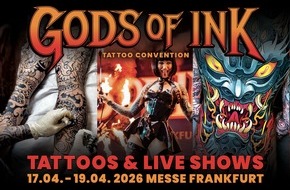 FTC Frankfurt Tattoo Convention GmbH: Nur die Besten der Welt: Frankfurt wird zum Treffpunkt der internationalen Tattoo-Elite