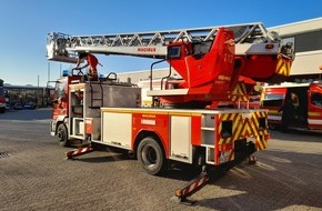 Feuerwehr Heiligenhaus: FW-Heiligenhaus: Zwischendeckenbrand in der Oberilp (Meldung 5/2022)