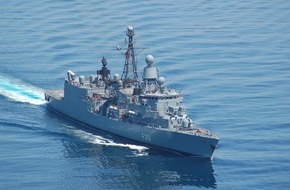 Presse- und Informationszentrum Marine: Marine - Pressemitteilung / Pressetermin: Fregatte "Emden" kehrt vom "Atalanta"-Einsatz zurück