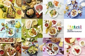 Lebensmittelverband Deutschland e. V.: "Tag der Lebensmittelvielfalt" am 31. Juli: Veganer Käsekuchen, Nackensteak oder lieber Algenlimonade? / 170.000 Produkte in deutschen Supermärkten