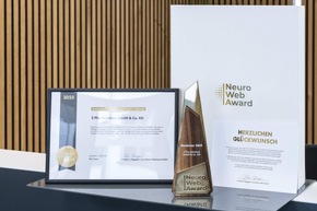 Marketingstrategie liefert nachhaltigen Erfolg: 3 Plus Solutions-Methode mit Neuro Web Award ausgezeichnet