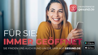 gesund.de: gesund.de nimmt Nutzer ins Visier / Werbemittel für Apotheken, die ihren Kunden Services von gesund.de anbieten