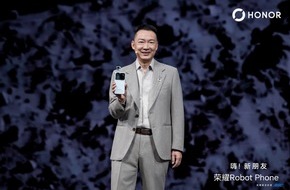 HONOR: Neues Zeitalter f&uuml;r cineastische Smartphone-Videografie und physische KI: HONOR pr&auml;sentiert das Robot Phone