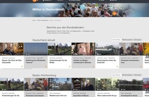 ZDF: Mitten in Deutschland: ZDF stärkt Länder-Auftritt in der ZDFmediathek (FOTO)