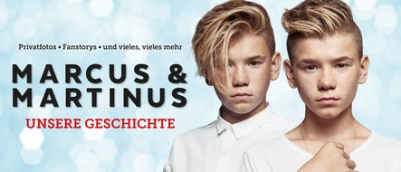 Schwarzkopf & Schwarzkopf Verlag GmbH: MARCUS & MARTINUS: UNSERE GESCHICHTE. Das offizielle Buch für Fans des norwegischen Zwillings-Duos!