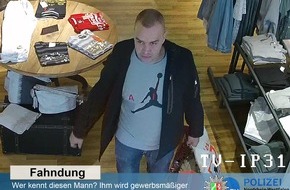 Kreispolizeibehörde Euskirchen: POL-EU: Wer kennt diesen Mann? Öffentlichkeitsfahndung nach Ladendieb
