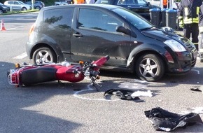 Polizei Düren: POL-DN: Drei Unfälle - drei Leichtkraftradfahrer verletzt