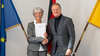 Hochschule für Polizei Baden-Württemberg: POL-HfPolBW: Leitende Kriminaldirektorin Andrea Merkle wurde in den Ruhestand verabschiedet - Erste Dekanin in der Geschichte der Hochschule für Polizei Baden-Württemberg
