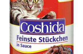 Lidl: Coshida Katzenfutter von Lidl bei Stiftung Warentest mit Note "Sehr gut" bewertet
