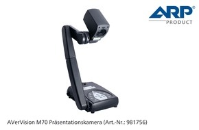 ARP Schweiz AG: Neue HD-Präsentationskamera von ARP für 2D- und 3D-Präsentationen (BILD)