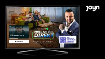 SevenOne Media GmbH: Pause gedr&uuml;ckt, Marke im Fokus: Seven.One Media f&uuml;hrt neue Streaming-Werbeform "Pause Ad" auf Joyn ein - CosmosDirekt ist First Mover