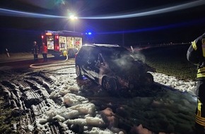 Polizeiinspektion Hildesheim: POL-HI: Pkw-Brand auf der L492