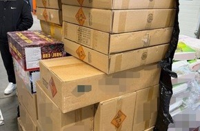 Hauptzollamt Dresden: HZA-DD: Zoll warnt vor gef&auml;hrlichem Feuerwerk aus dem Ausland