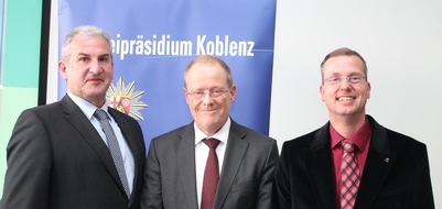 Polizeipräsidium Koblenz: POL-PPKO: Wechsel in der Leitung der Abteilung Polizeiverwaltung beim Polizeipräsidium Koblenz