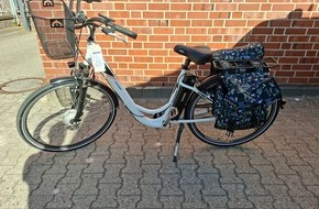 Polizeiinspektion Emsland/Grafschaft Bentheim: POL-EL: Meppen - E-Bike der Marke "Telefunken" sichergestellt - Eigent&uuml;mer gesucht