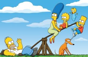 ProSieben: Zweieinhalb Männer sehen am Comedy-Dienstag gelb: Neue Folgen von "Die Simpsons" und "Two and a Half Men" ab 30. August 2011 auf ProSieben (mit Bild)