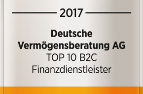 DVAG Deutsche Vermögensberatung AG: Rating "TOP SERVICE DEUTSCHLAND": Deutsche Vermögensberatung erneut für ihren erstklassigen Service ausgezeichnet