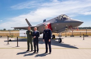 PIZ Luftwaffe: Die F-35 kommt - Luftwaffe fliegt mit dem Mehrzweckkampflugzeug der fünften Generation in die Zukunft