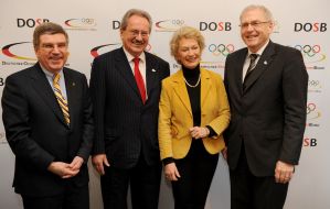 Deutscher Olympischer Sportbund (DOSB): DOSB-Neujahrsempfang im Frankfurter Römer