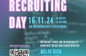 Landeskriminalamt Rheinland-Pfalz: LKA-RP: IT-Experten - Ein unverzichtbarer Bestandteil moderner Polizeiarbeit; IT-Recruiting Day der Mainzer Polizeibehörden am 16. November 2024